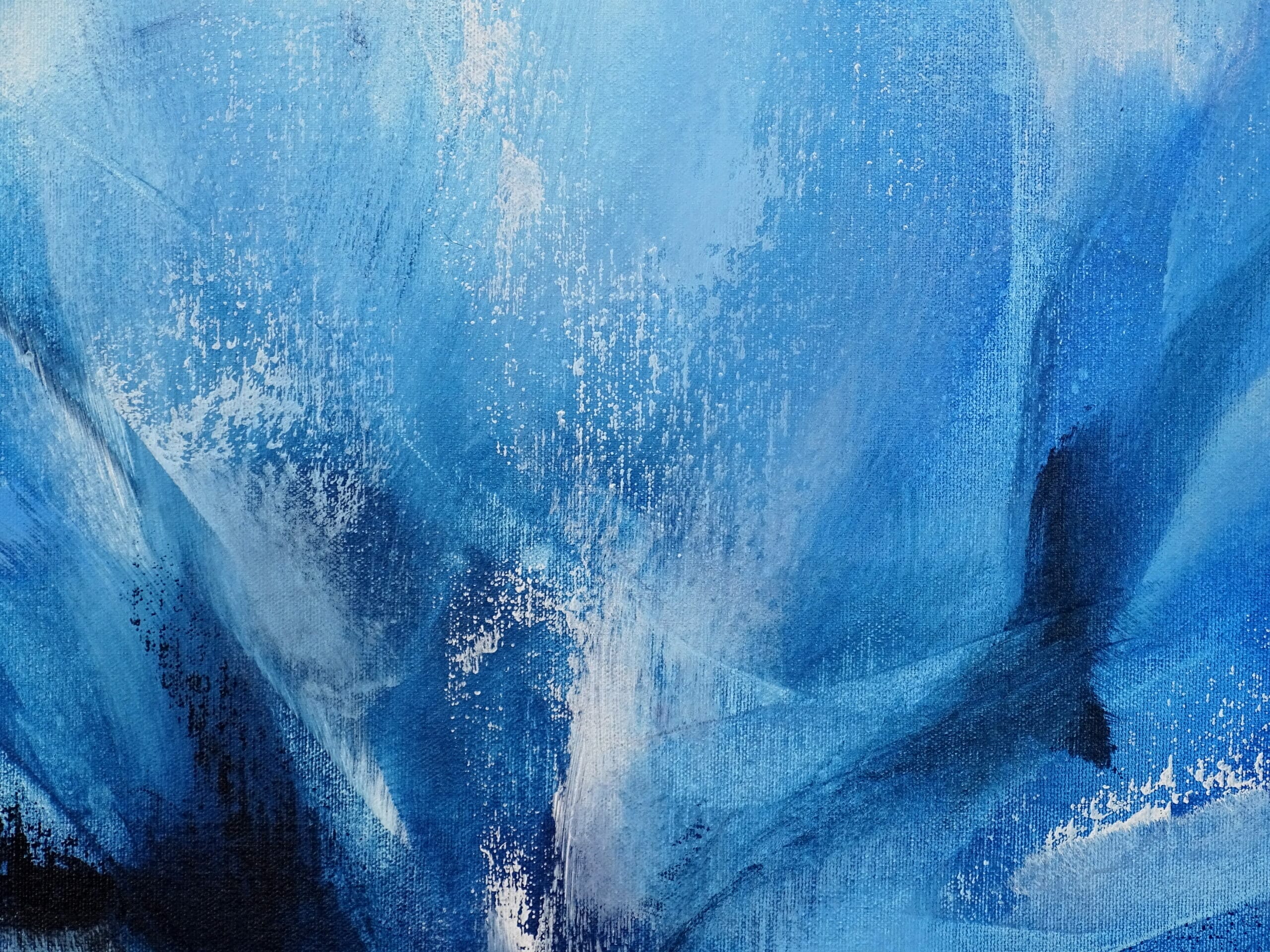 青い抽象絵画 - ラグナロク